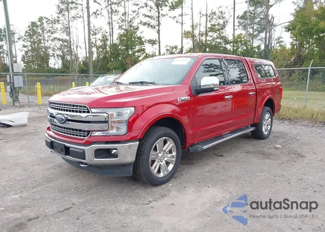 2020 Ford F-150 Lariat из США, поврежденный, VIN 1FTEW1E46LKF51693